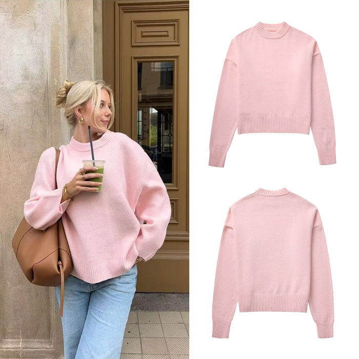 Darla | Vaaleanpunainen sweater